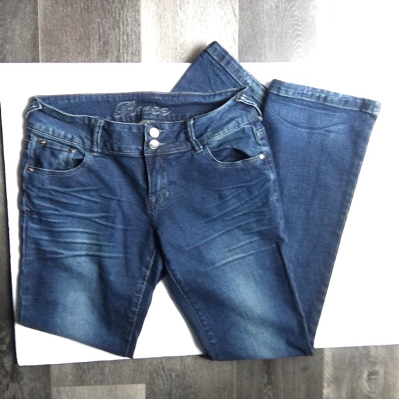 Reese Delia Jeans, Embroidered pockets size: 5:6 S - Picture 1 of 11